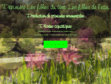 Tablet Screenshot of lesfillesduvent.fr